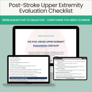 UE Post-Stroke Evaluation Checklist